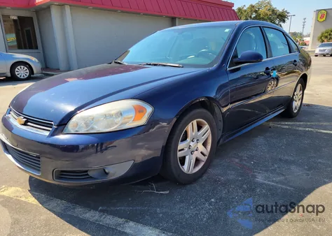 2011 Chevrolet Impala Lt from USA, damaged, VIN 2G1WB5EK5B1145854